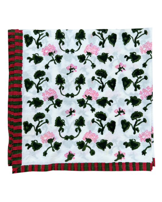 Geranium Bloom Napkin